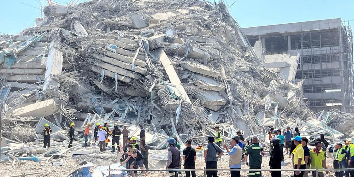 Terremoto de 7,7 deja graves daños en Birmania y Tailandia