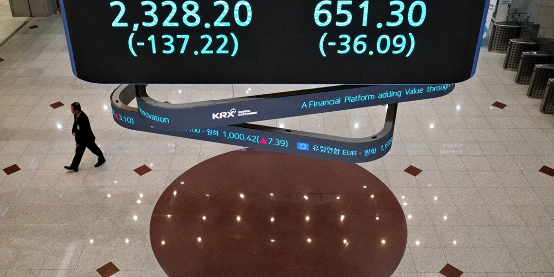 Lunes negro en las bolsas por el temor a una guerra comercial a gran escala