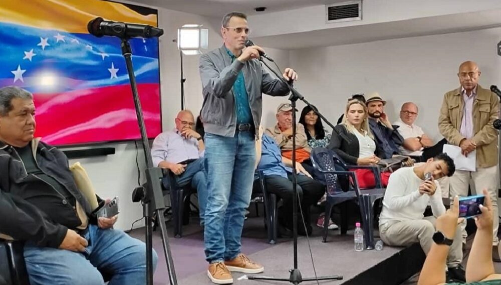 Capriles tras ser expulsado de PJ: “La cúpula que responde a Julio Borges carece de legitimidad”