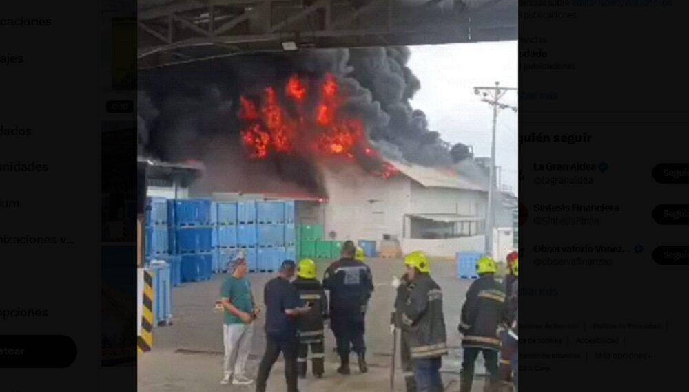 Cabello responsabiliza a Machado de incendio de camaronera en el Zulia
