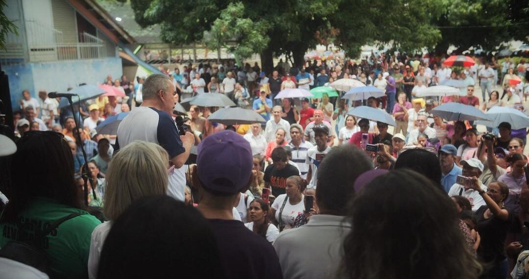 Luis Eduardo Martínez a los aragueños: Lograremos el cambio en paz y en unidad