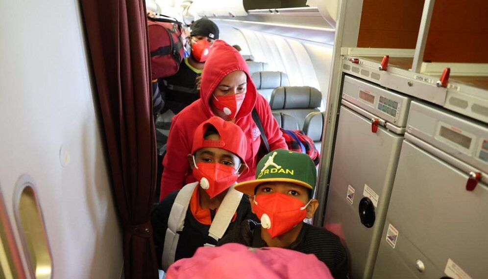 Llegan desde México otros 313 retornados, entre ellos 151 niños