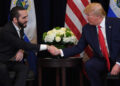 Bukele busca afianzar con Trump la alianza contra el terrorismo y el crimen transnacional