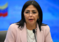 Delcy Rodríguez: «Estamos a las puertas de una potencial recesión económica mundial»