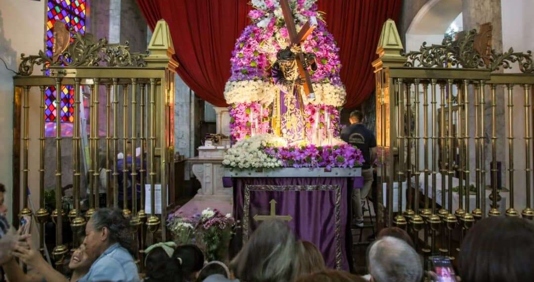 El Nazareno de San Pablo saldrá hoy en procesión por calles de Caracas