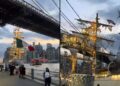 Abren investigación tras choque del buque escuela mexicano contra el puente de Brooklyn