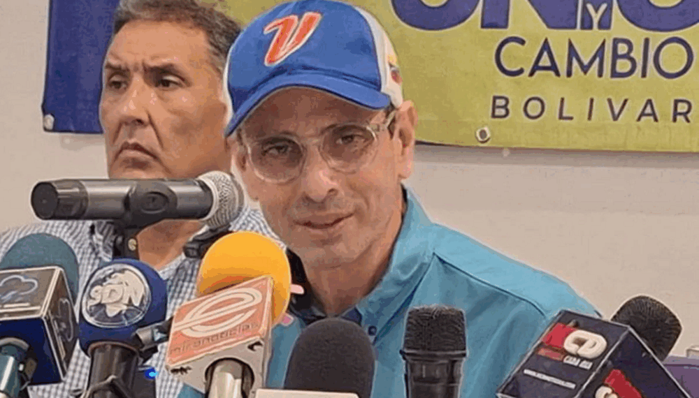 Capriles aseguró que “es un error no votar” pese a sentirse “robados” el 28J