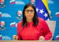 Delcy Rodríguez: Sanciones provocaron pérdidas de $640.000 millones al PIB de Venezuela:
