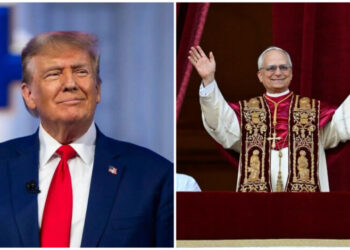 Donald Trump invitó al papa León XIV a visitar la Casa Blanca