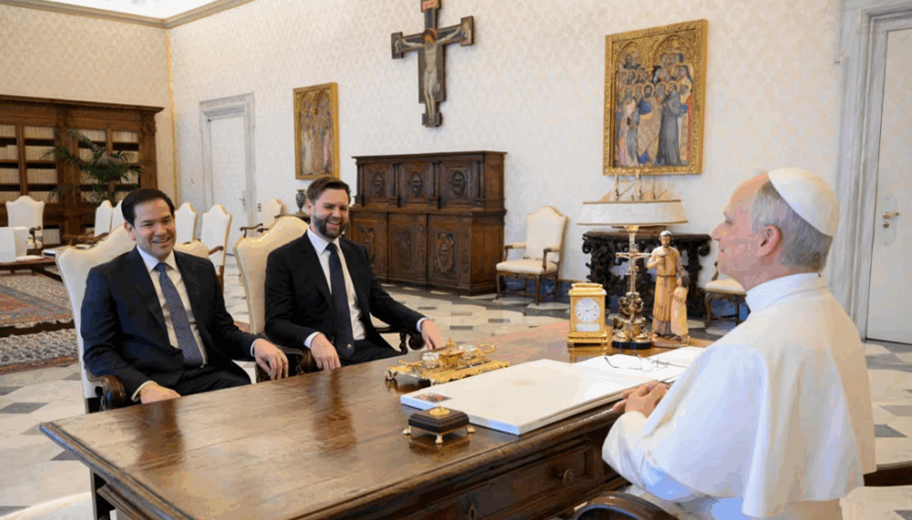 León XIV y Vance desean “una solución negociada» en zonas de conflicto