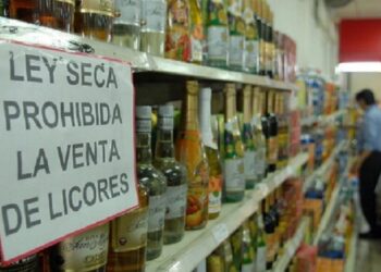 Hay «ley seca» hasta las 11:59 de la noche del lunes 26 por las elecciones