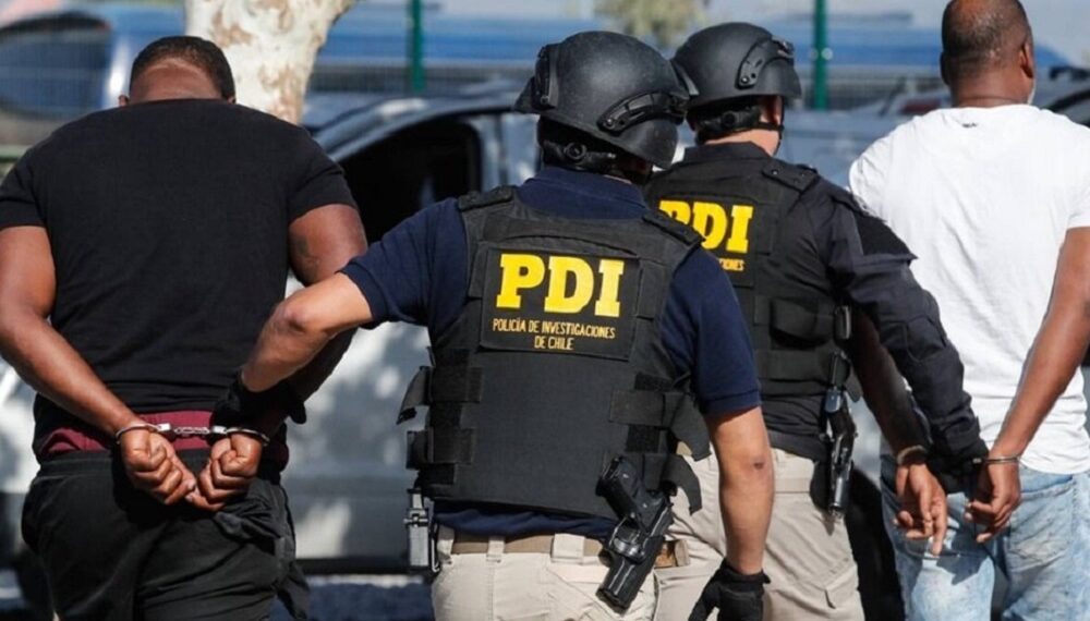 Detienen a 28 venezolanos en Chile por presunta vinculación con el “Tren de Aragua”