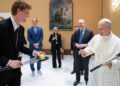 León XIV recibió al tenista italiano Jannik Sinner, número 1 del mundo
