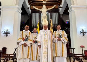 Tres nuevos Diáconos para la Arquidiócesis de Caracas