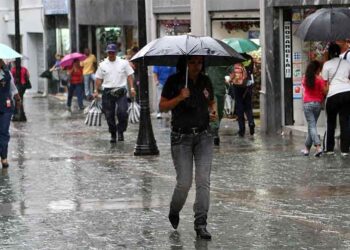 INAMEH advierte lluvias durante el fin de semana
