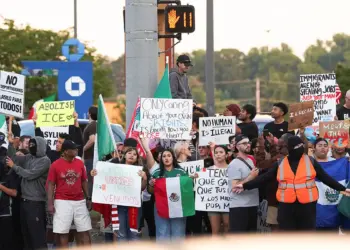Protestas disminuyen en Los Ángeles tras la manifestación contra Trump