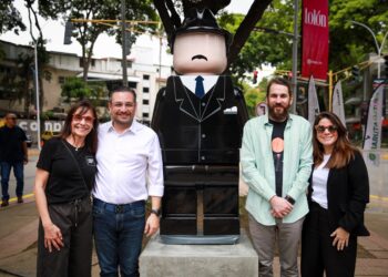 Alcaldía de Baruta devela escultura del San José Gregorio Hernández