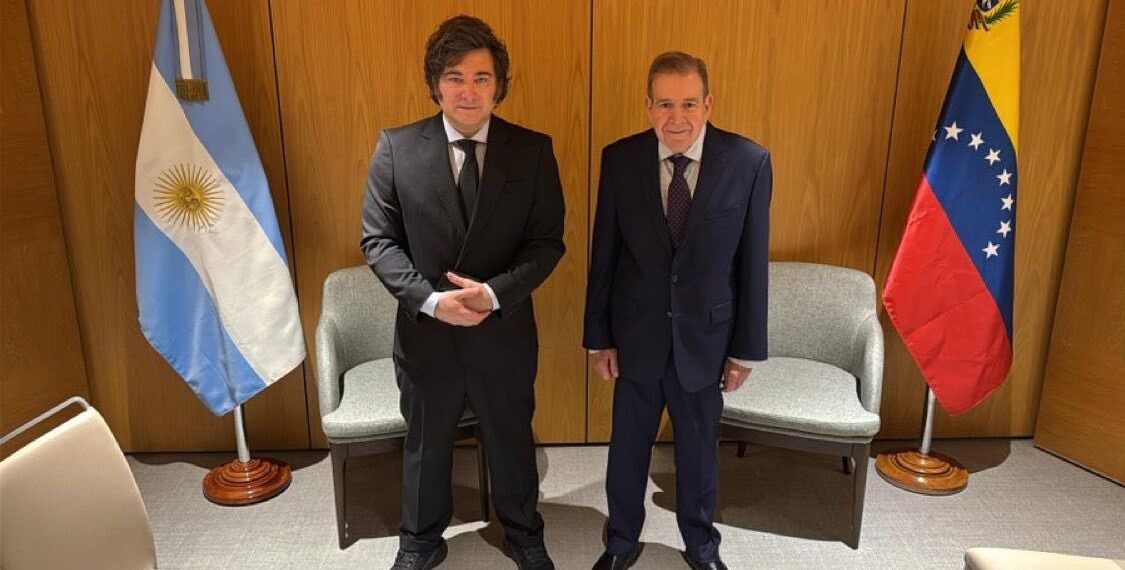 Javier Milei y Edmundo González se reúnen en Madrid en un día marcado por la violencia en Colombia