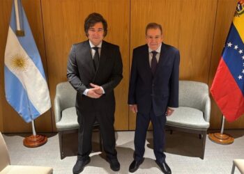 Javier Milei y Edmundo González se reúnen en Madrid en un día marcado por la violencia en Colombia