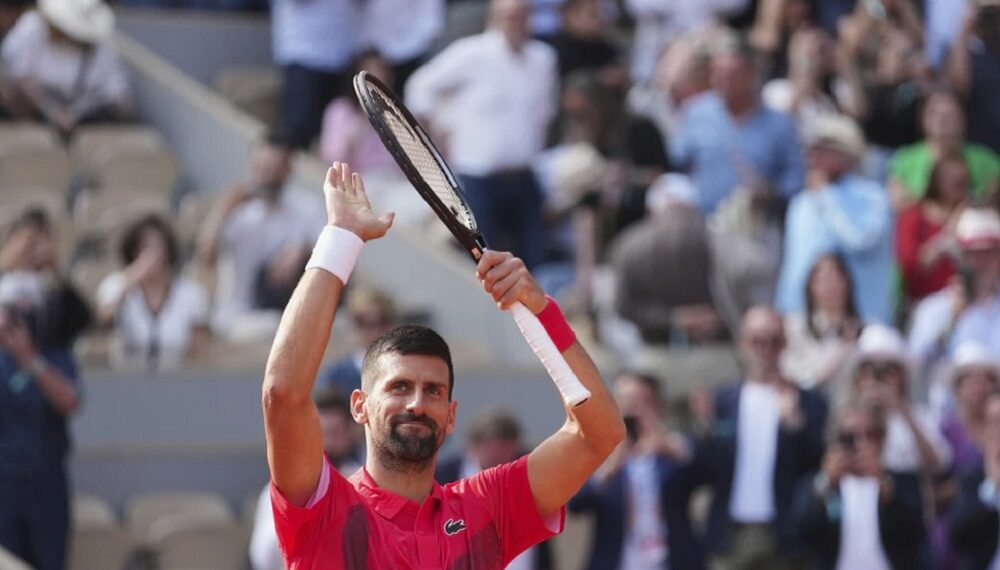 Djokovic conquistó su victoria número 100 en Roland Garros