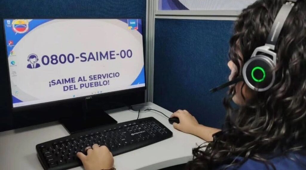 Saime inaugura el Centro de Atención Telefónica al Usuario