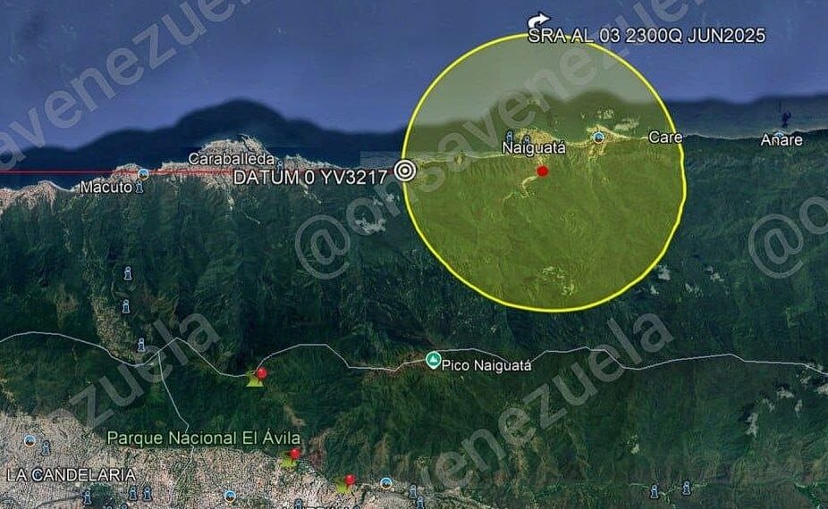 Reportan avioneta desaparecida en La Guaira