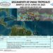 Inameh: Onda tropical 4 se desplaza por el oriente del país