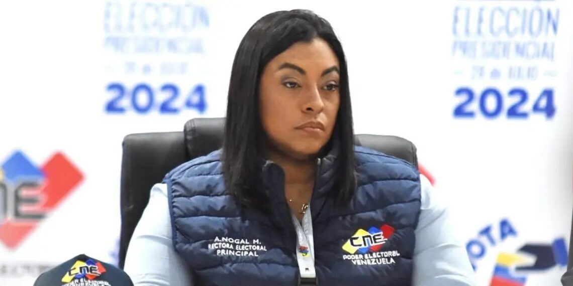 Rectora del CNE destaca «comunicación permanente» con los partidos políticos