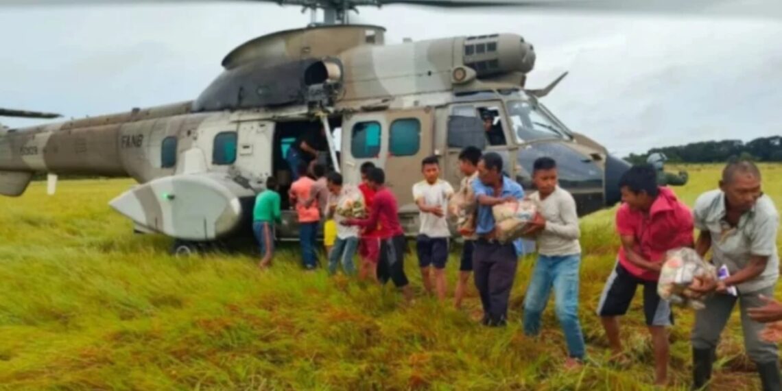 Entregan 6,5 toneladas de alimentos en la comunidad Riecito