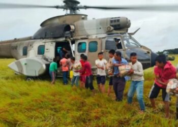 Entregan 6,5 toneladas de alimentos en la comunidad Riecito