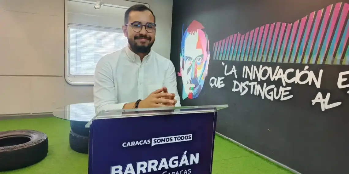 Barragán: promete mejorar transporte, salud y recolección de basura en Caracas