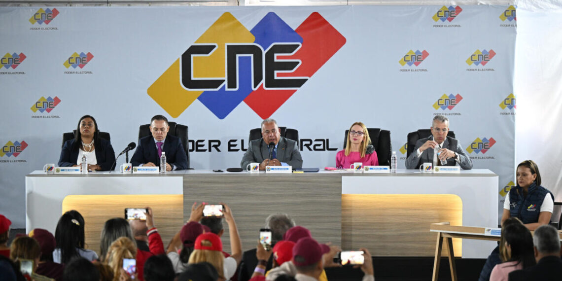 CNE publica lista completa de alcaldes y concejales electos el 27 de julio