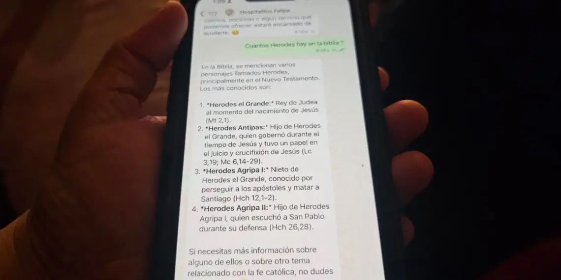 Presentan «Felipe IA», herramienta católica creada por un venezolano