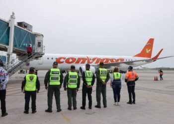 Arribó al país un nuevo vuelo con niños venezolanos que permanecían en EE UU