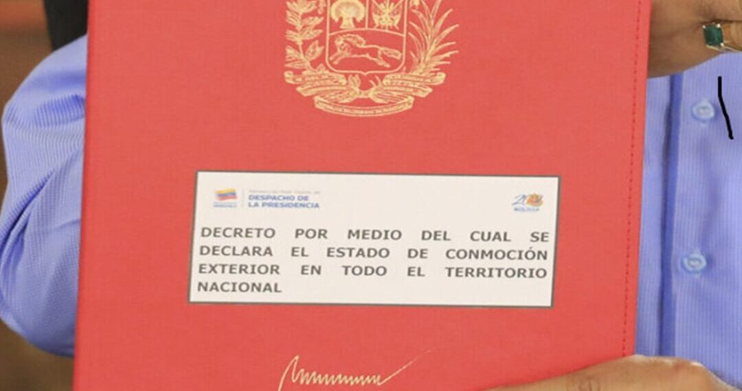 Delcy Rodriguez informó que el presidente Maduro firmó decreto de estado de conmoción exterior
