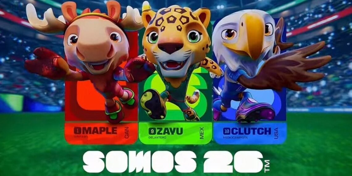 Revela las mascotas oficiales del Mundial FIFA 2026