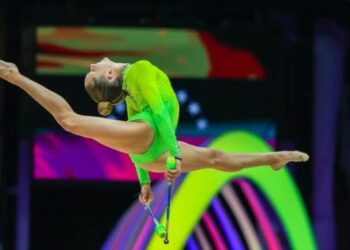La venezolana Jimena Domínguez se corona campeona sudamericana en Gimnasia