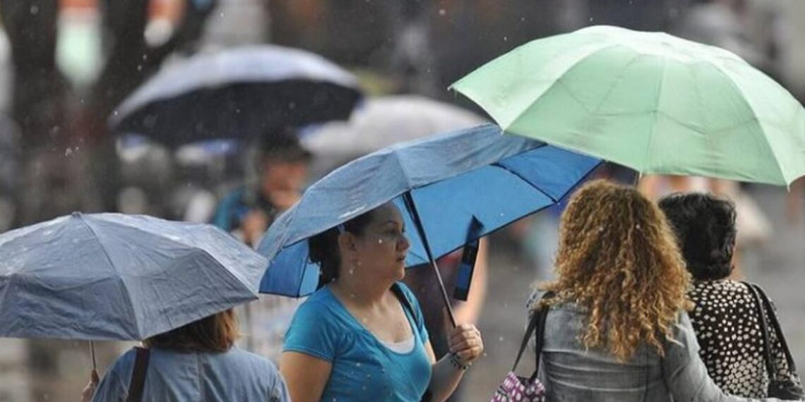 Lluvias se registrarán en gran parte del país durante el transcurso del día