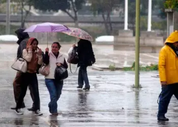 Para este martes se prevén chubascos dispersos en cinco estados del país