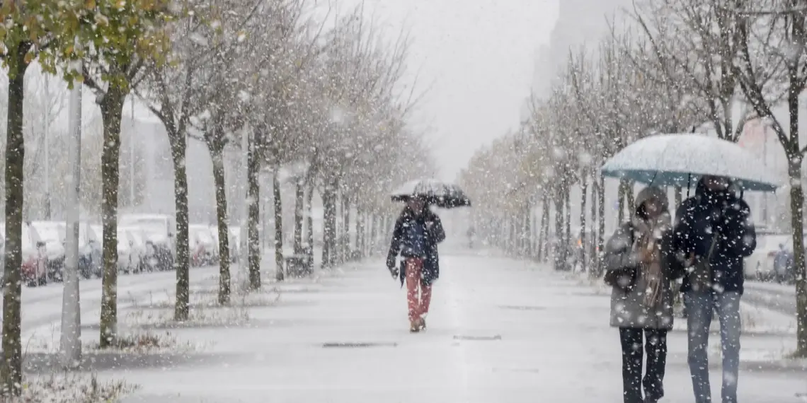 Emiten alerta naranja por ola de frío que amenaza España
