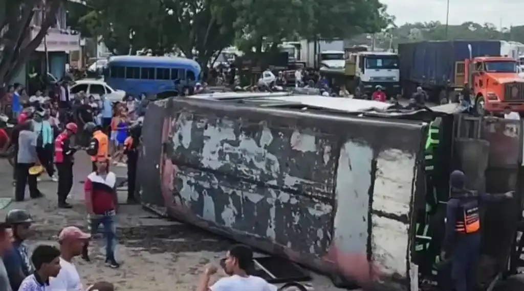 4 personas murieron en un accidente en Barquisimeto, estado Lara
