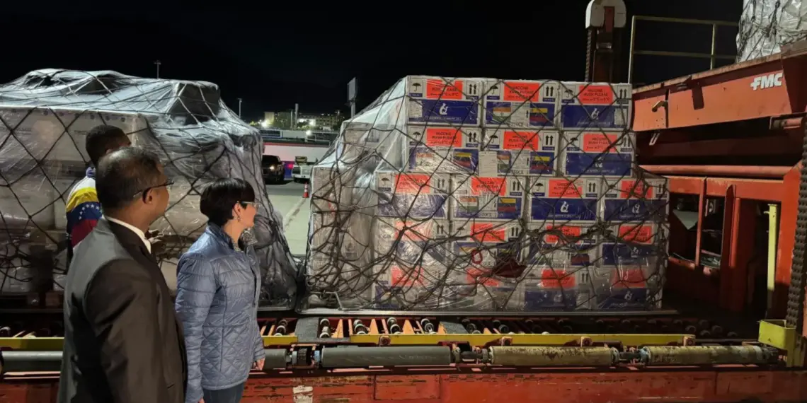 Venezuela recibe 850.000 dosis de vacuna contra la polio procedentes de Corea del Sur