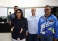 Delcy Rodríguez inspecciona el CND tras registrarse pico en la demanda eléctrica nacional
