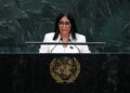 Delcy Rodríguez ante la ONU: ¡En Venezuela habrá elecciones!