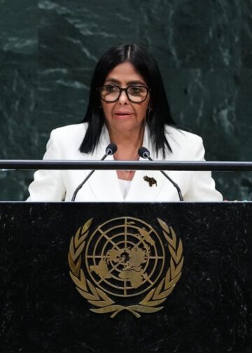 Delcy Rodríguez ante la ONU: ¡En Venezuela habrá elecciones!