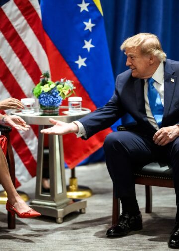 Trump califica a Delcy Rodríguez de «amable y fantástica» tras su reunión
