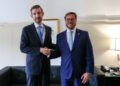 Canciller Félix Plasencia y el subsecretario Juan Pablo Segura avanzan en la agenda bilateral en Nueva York