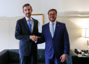 Canciller Félix Plasencia y el subsecretario Juan Pablo Segura avanzan en la agenda bilateral en Nueva York
