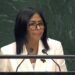 Delcy Rodríguez plantea una agenda multipolar basada en el fin de las sanciones y la justicia social