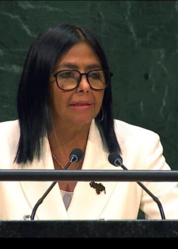 Delcy Rodríguez plantea una agenda multipolar basada en el fin de las sanciones y la justicia social